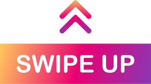 Swipe up icon